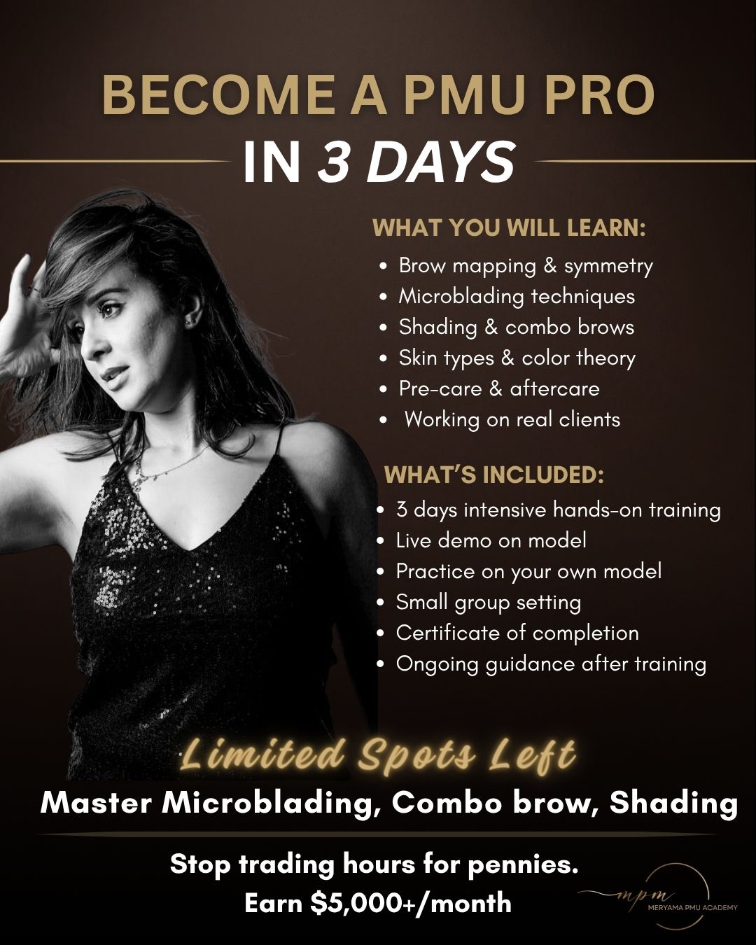 Meryama Permanent Makeup Facebook ad
