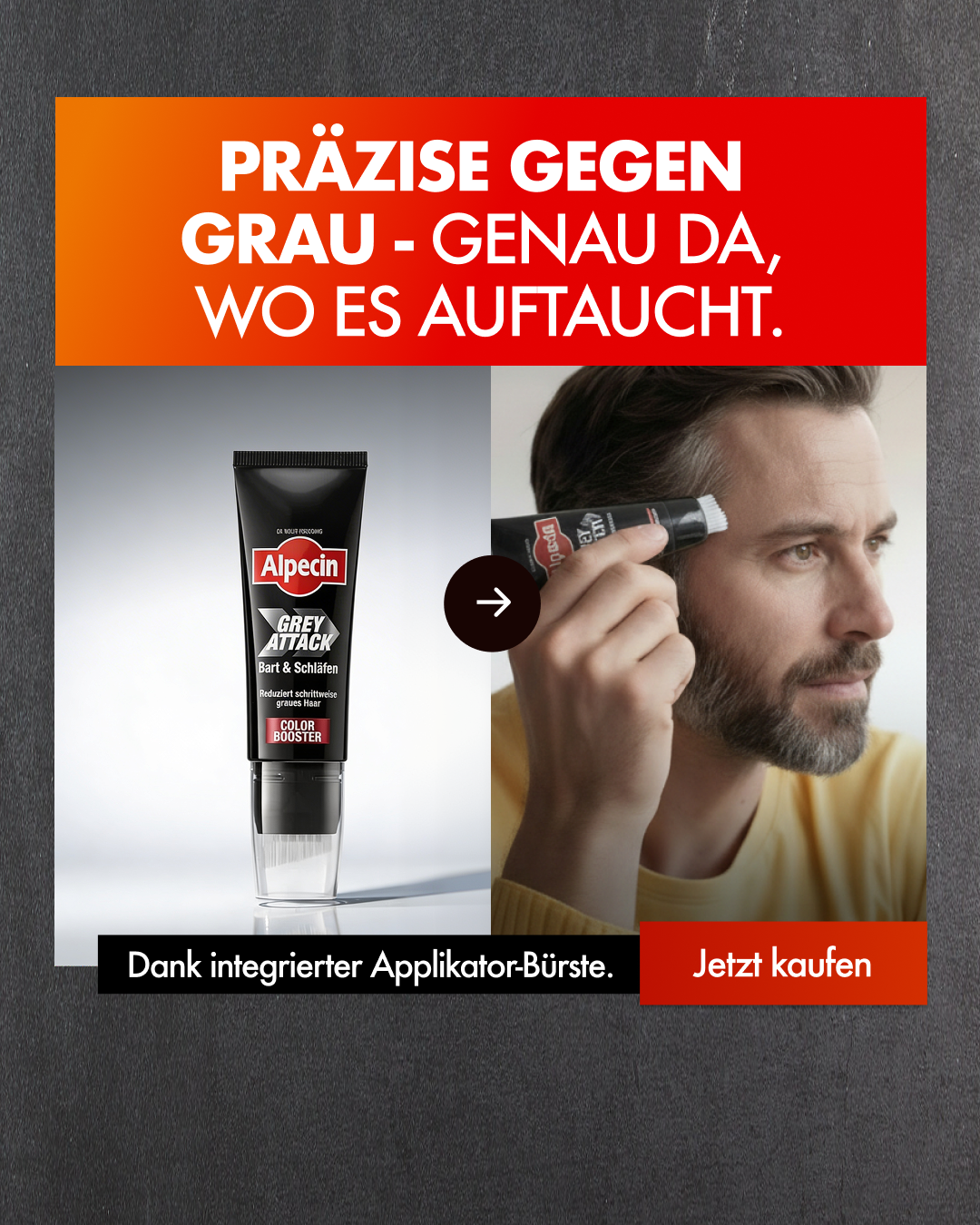 Alpecin Facebook ad