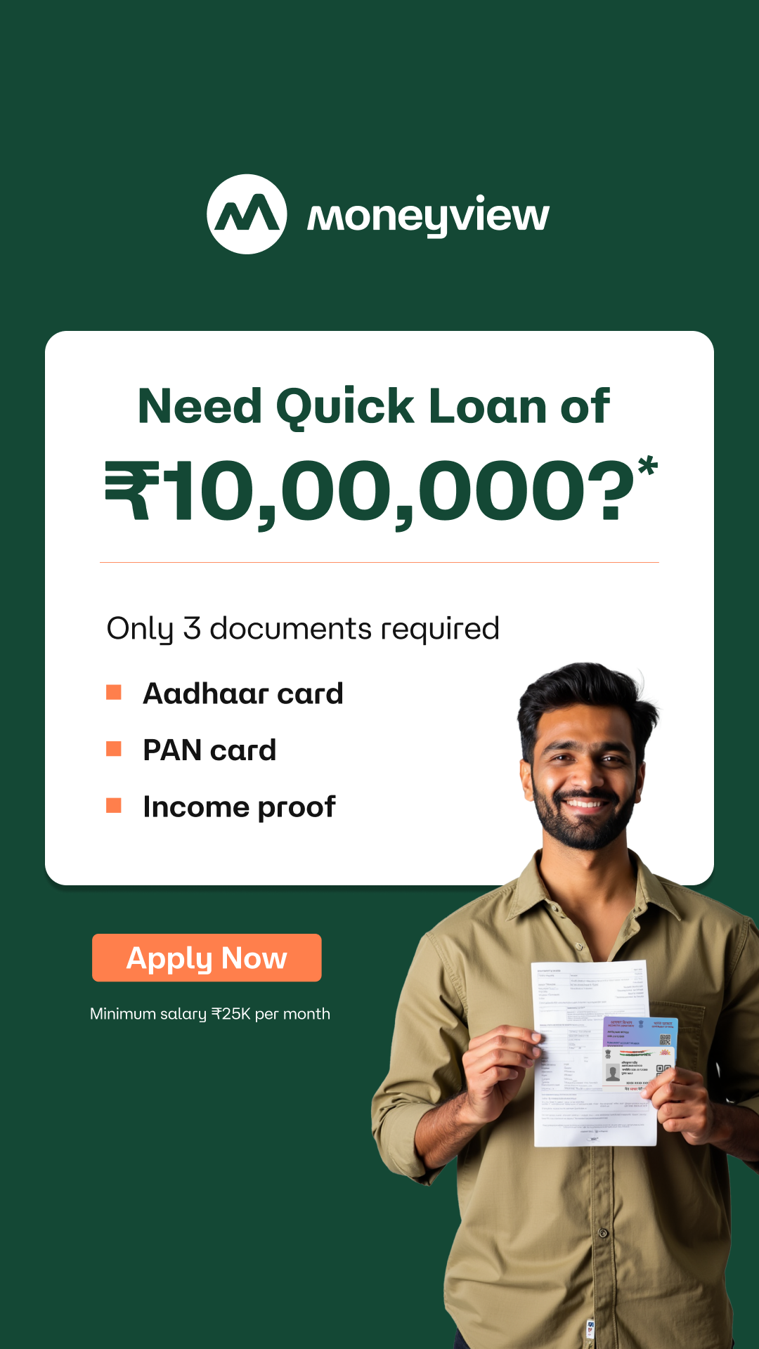 moneyview.in Facebook ad