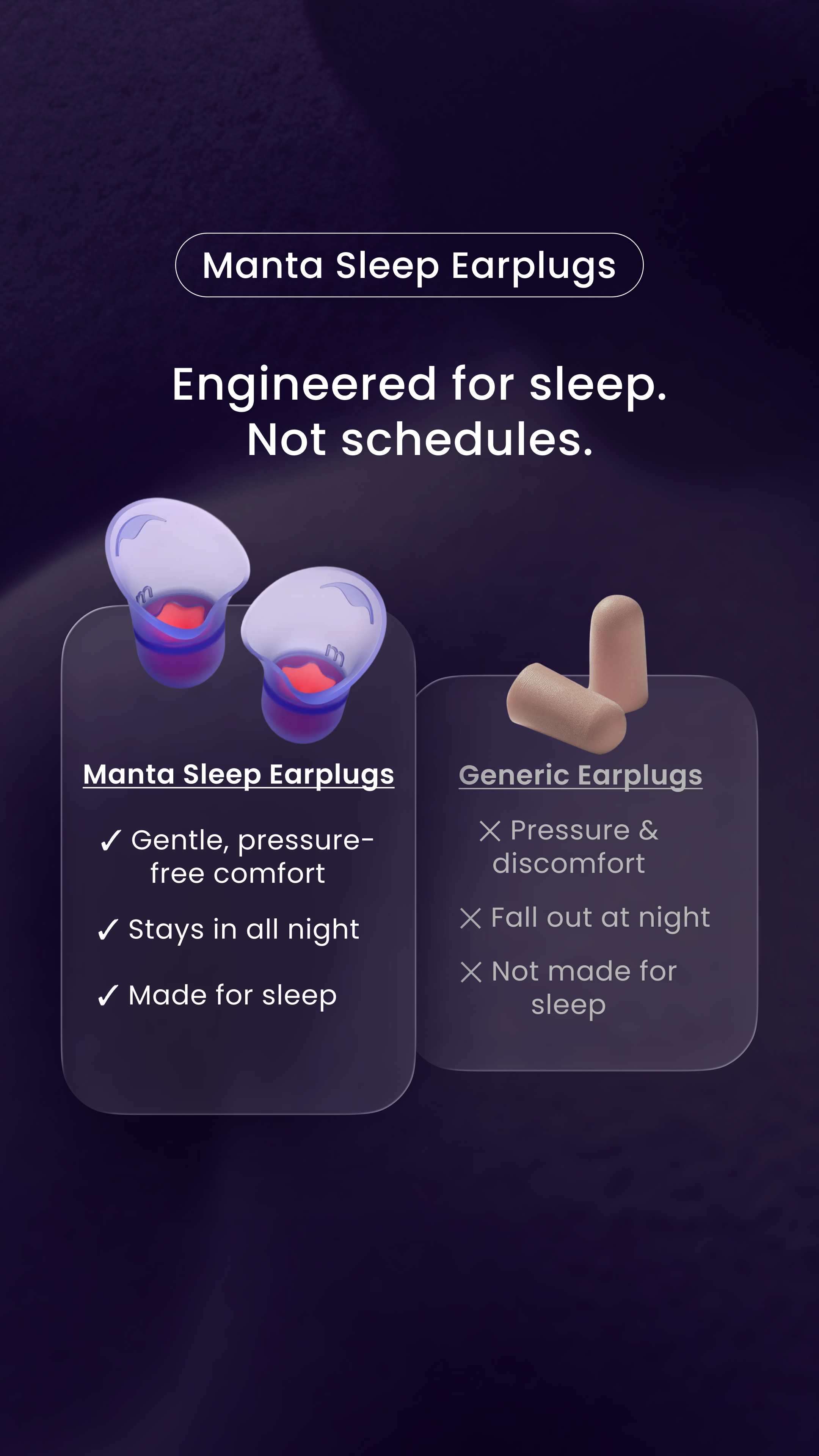 Manta Sleep Facebook ad