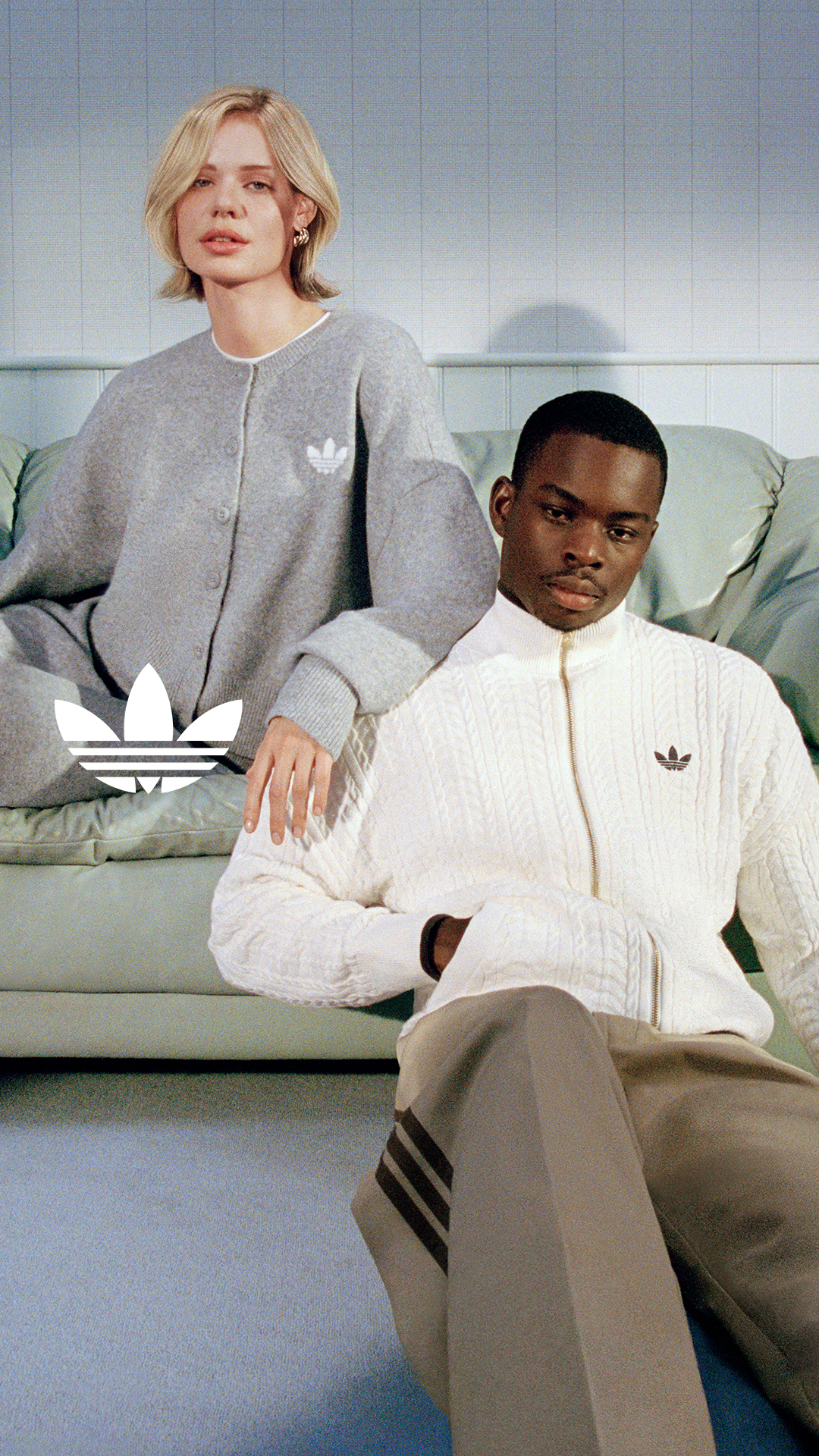 Zalando Brands Facebook ad: Denim, Knit & Icons.