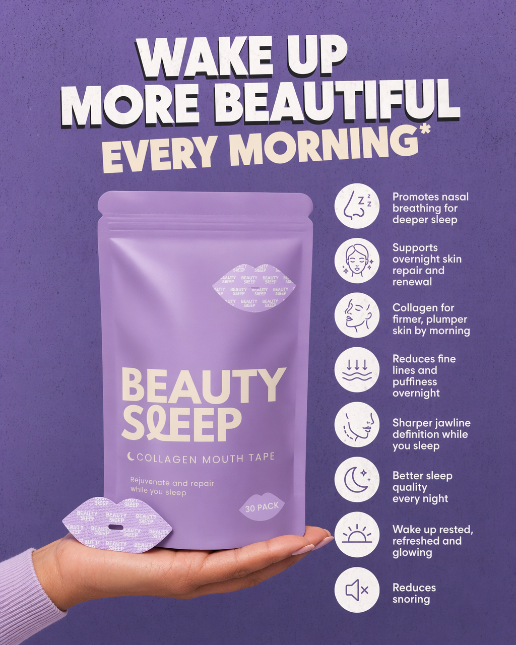 Beauty Sleep Facebook ad