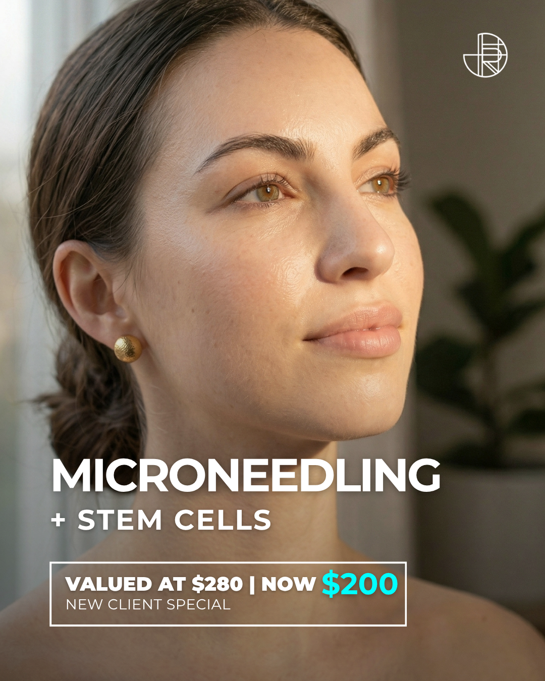 Redefine Studios Las Vegas Facebook ad: Tighten and Smooth Your Face