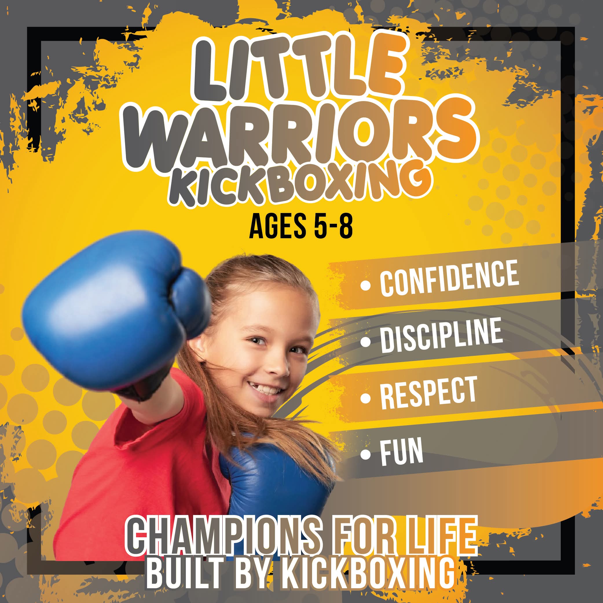 Kicks Newhaven Facebook ad: Build Your Child’s Confidence