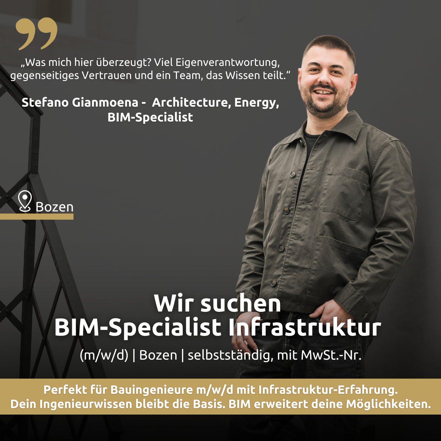 SOLARRAUM Facebook ad: BIM-Specialist Infrastruktur (m/w/d), selbstständig, mit…