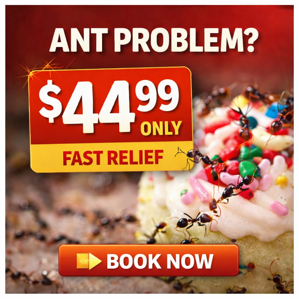 Southwest Weed and Pest Facebook ad: $44.99 Pest Control Treatment - Limited Time Offer!