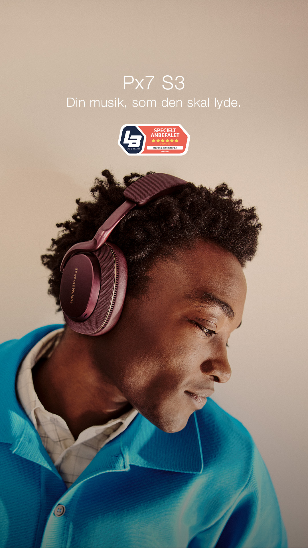 Bowers & Wilkins Facebook ad
