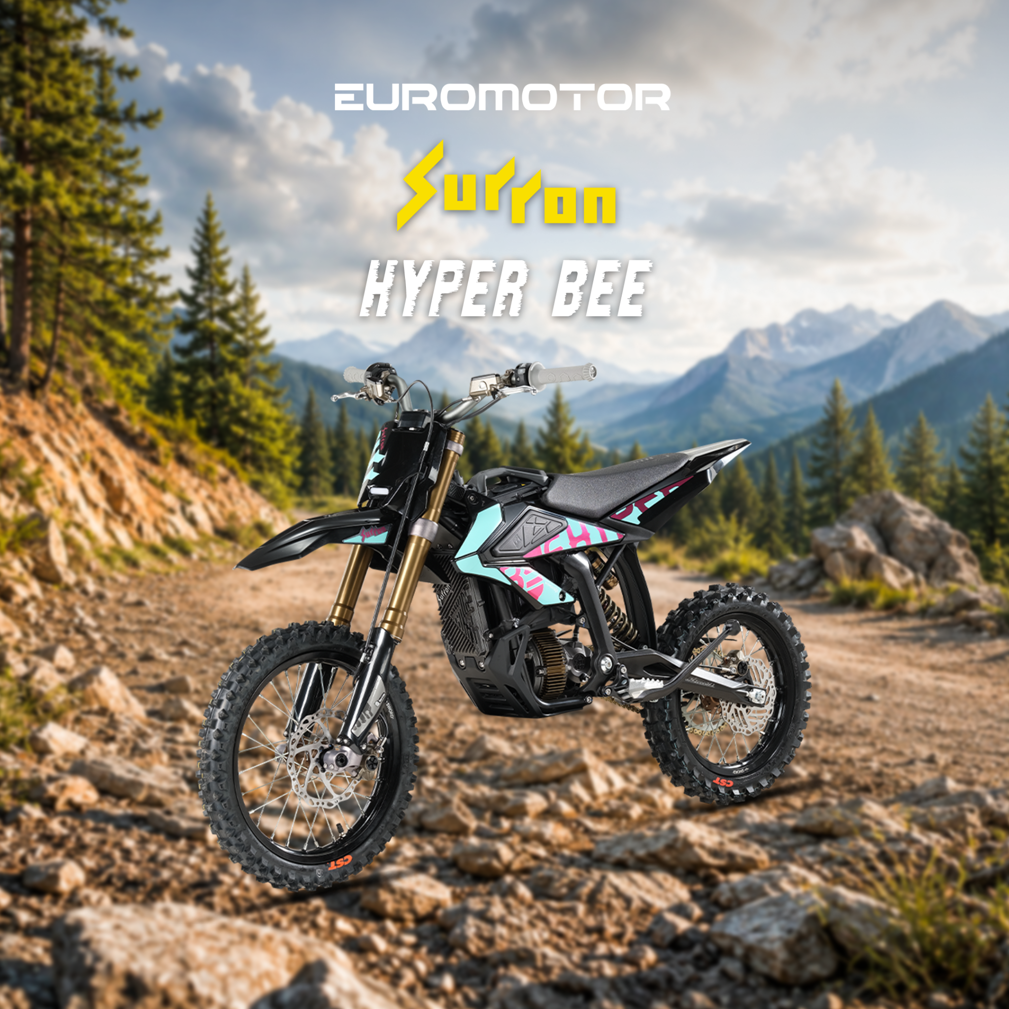 EUROMOTOR Facebook ad: VSTÚPTE DO SVETA ELEKTRICKÝCH MOTOCYKLOV SUR-RON