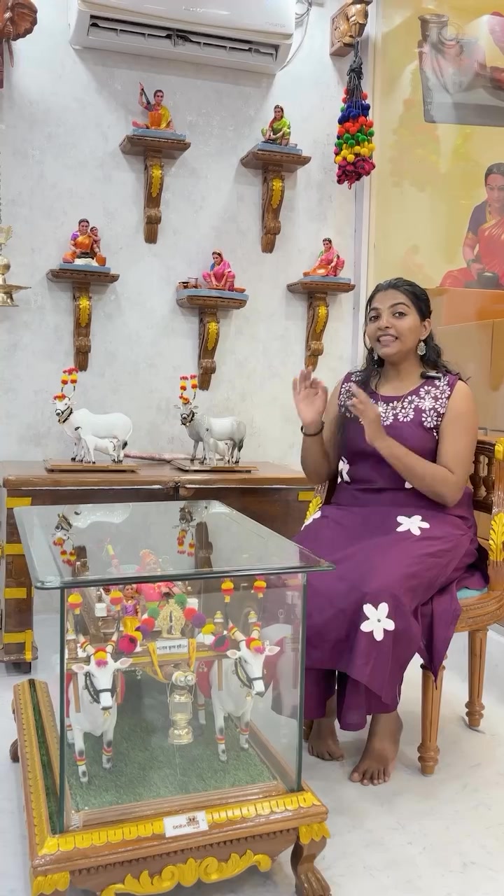 Nitin Sanas Arts 6006 Facebook ad: बैलगाडी | Wooden Bailgadi |
