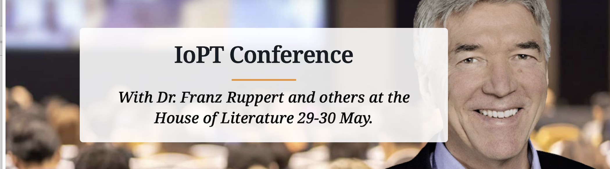Iopt - Institutt for Traumearbeid Facebook ad: Trauma & Health, a learning conference for all, also for…