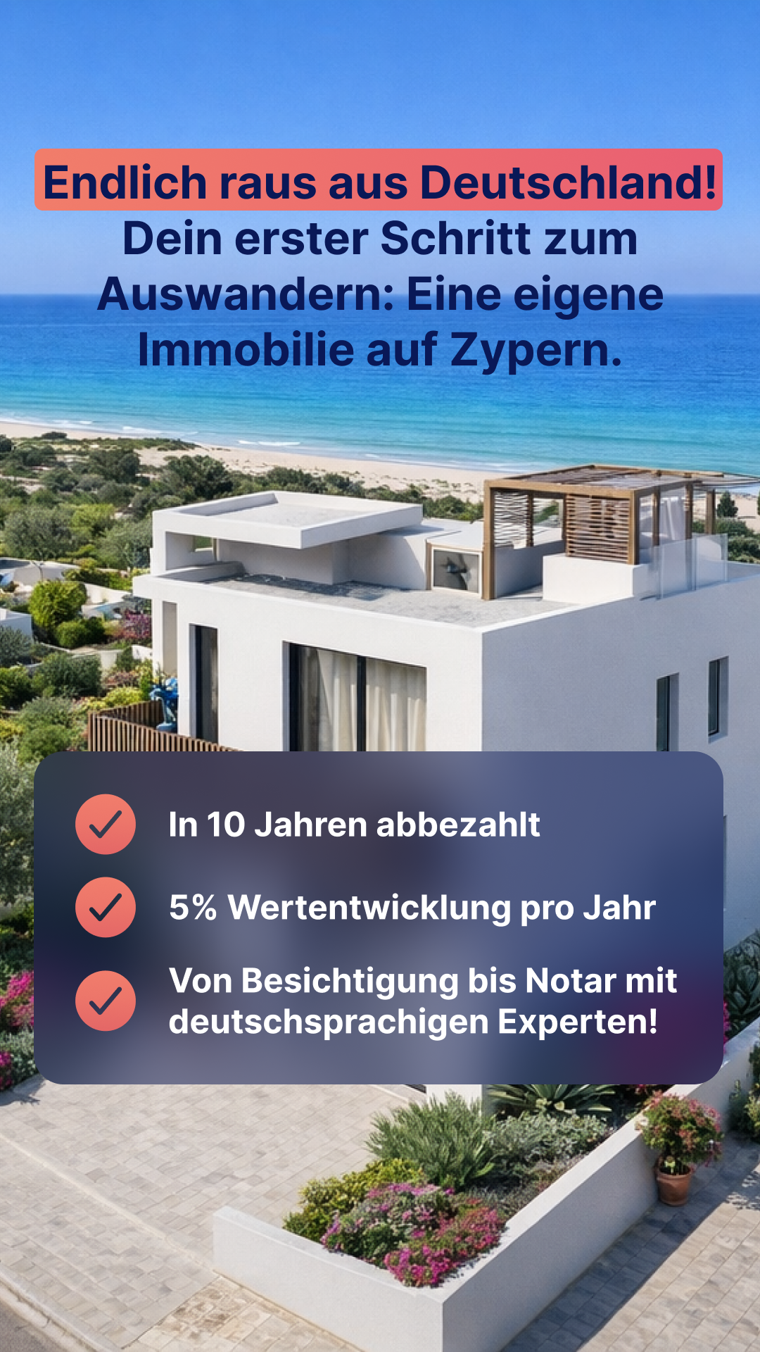 Immobilien in Zypern - Happy Property Facebook ad from Mar 20, 2026