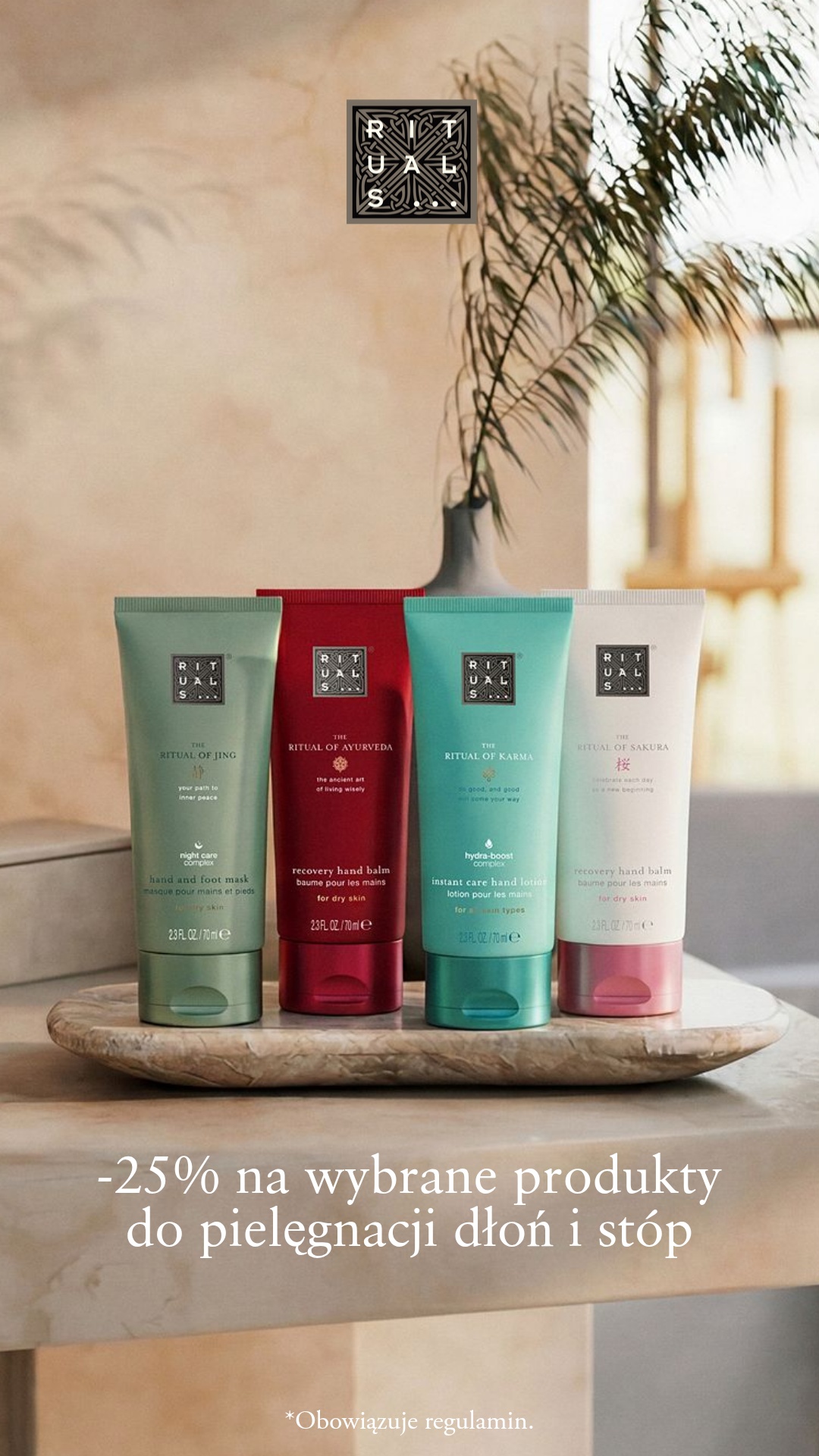 Rituals Cosmetics Facebook ad: Oferta ograniczona czasowo!