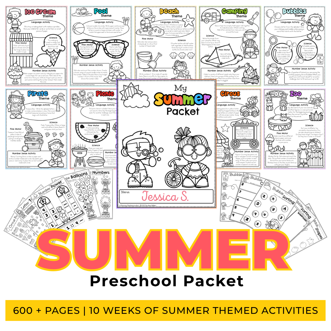 Planning Playtime - Learning Through Play Facebook ad
