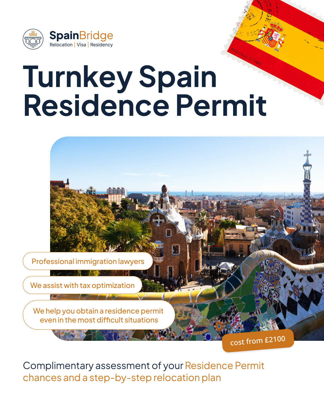 SpainBridge Relocation Facebook ad