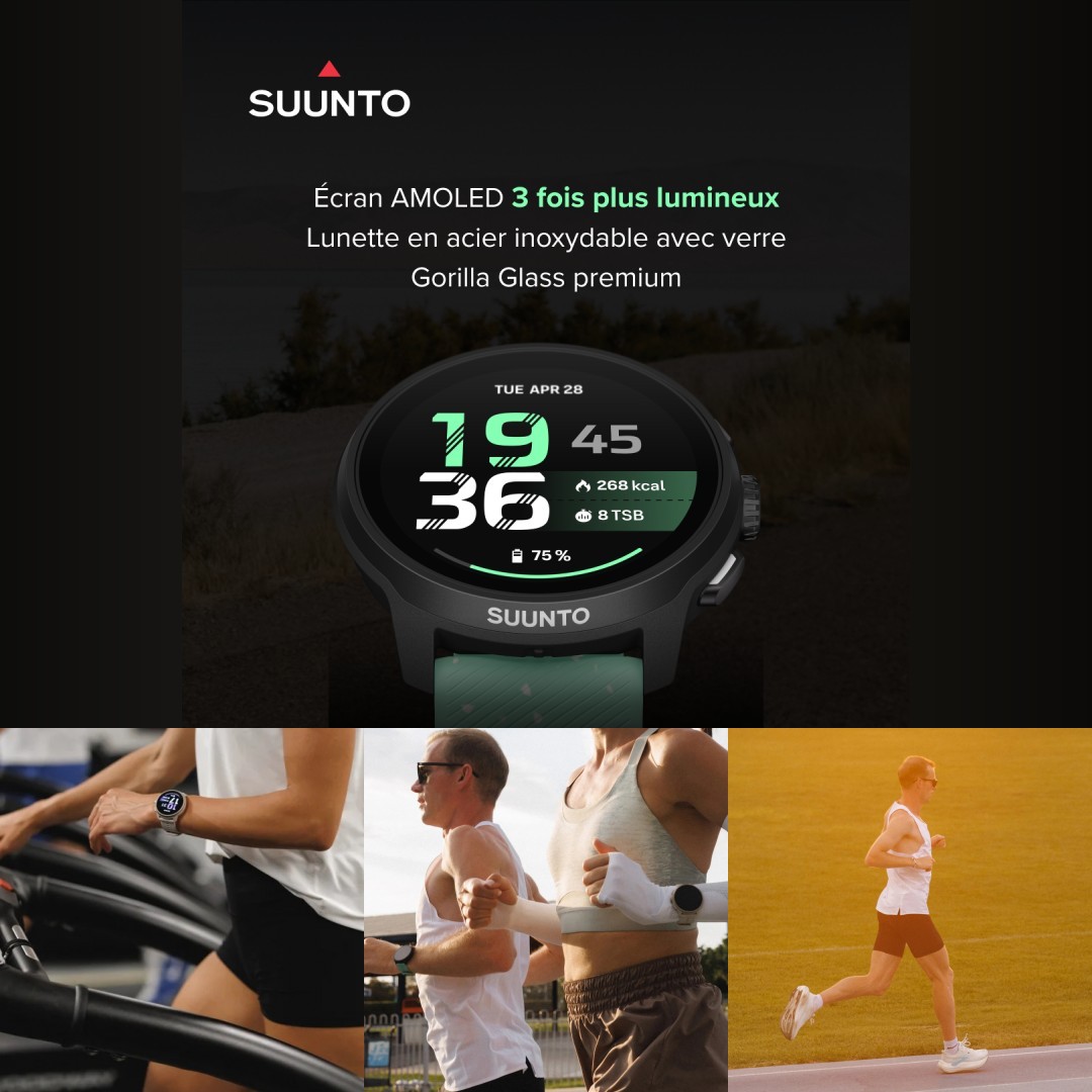 Suunto Facebook ad: Suunto Run 2. Découvrez votre course