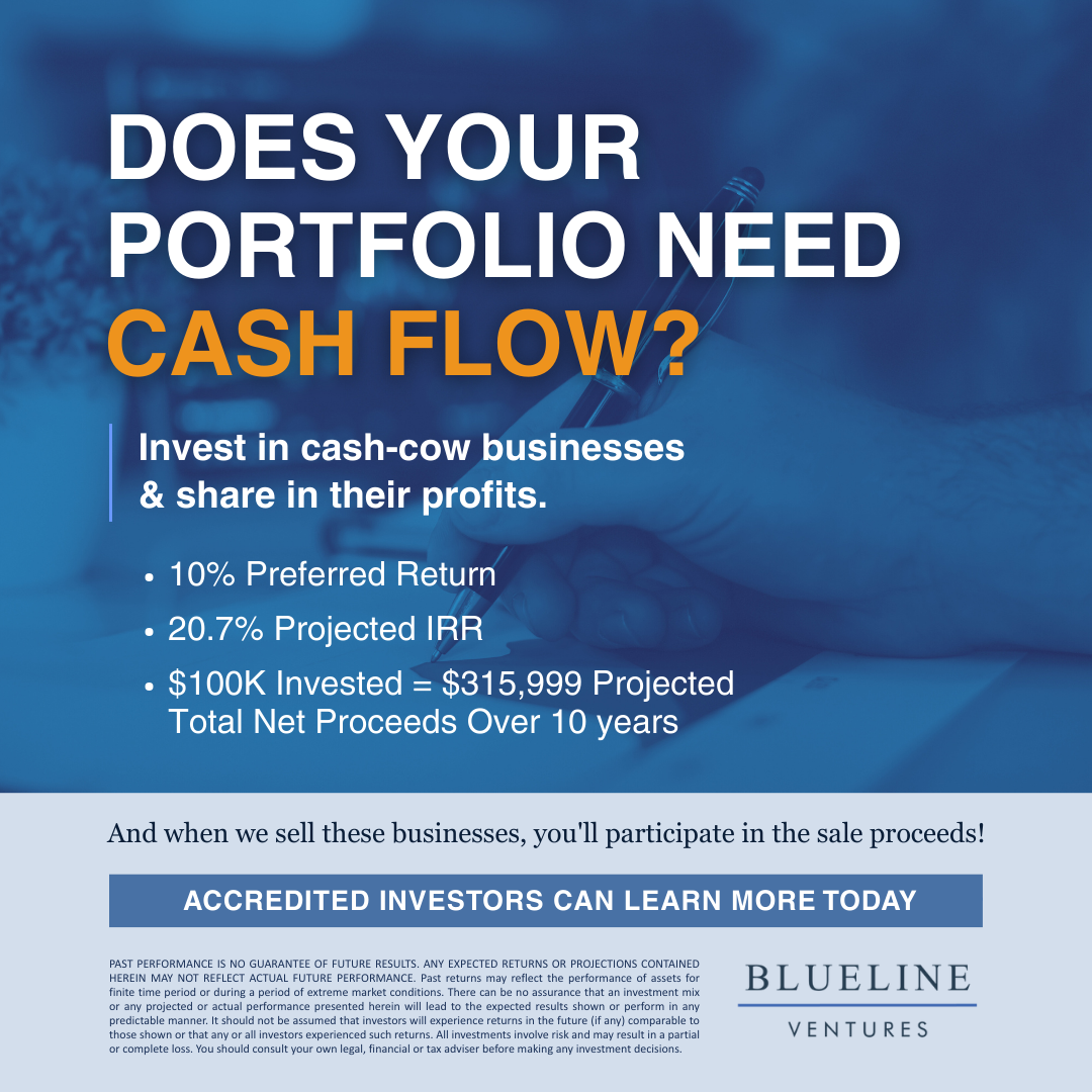 Blueline Ventures Facebook ad