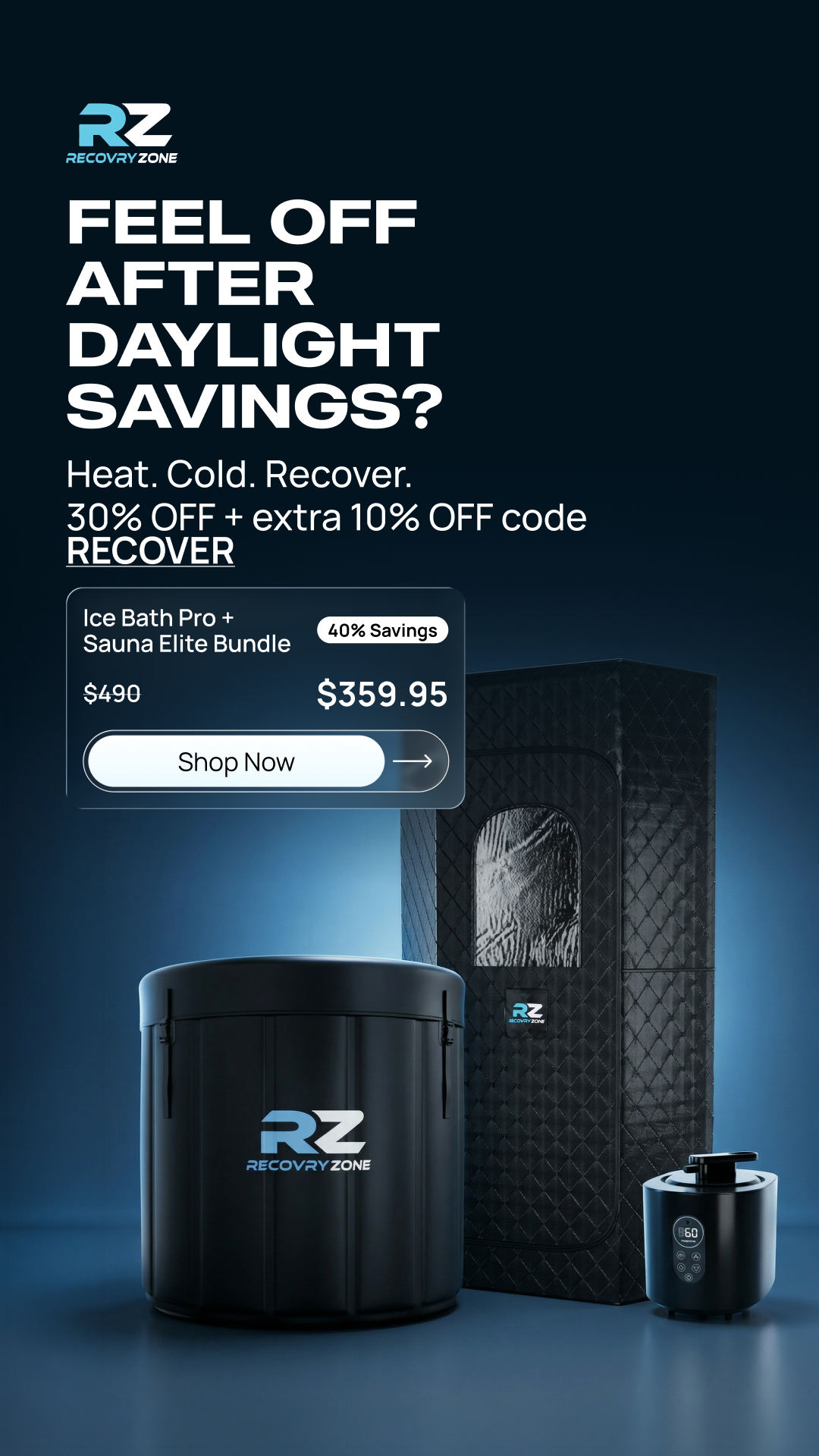 Recovry Zone Facebook ad