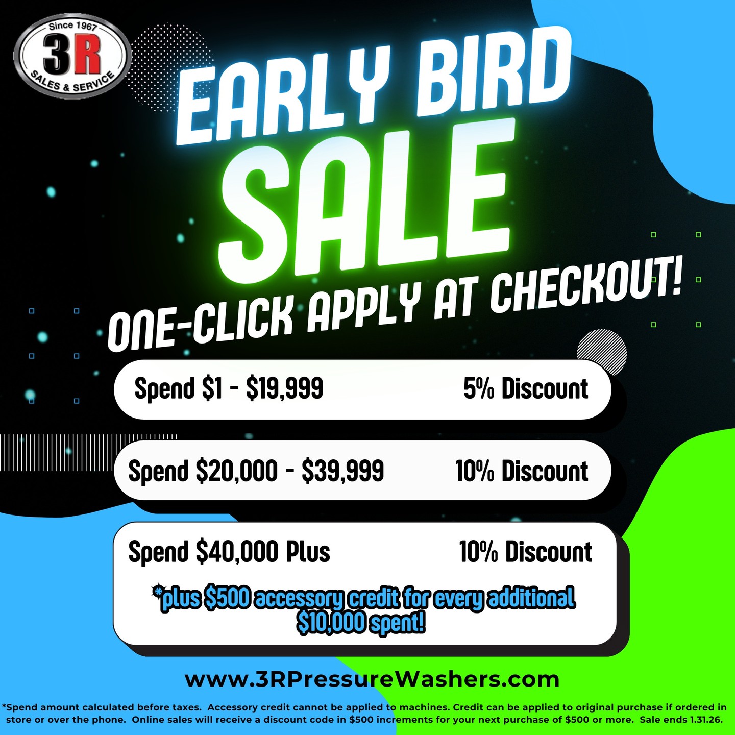 3R Sales & Service Facebook ad