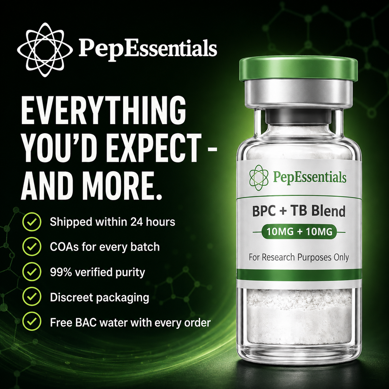 Pep Essentials Facebook ad
