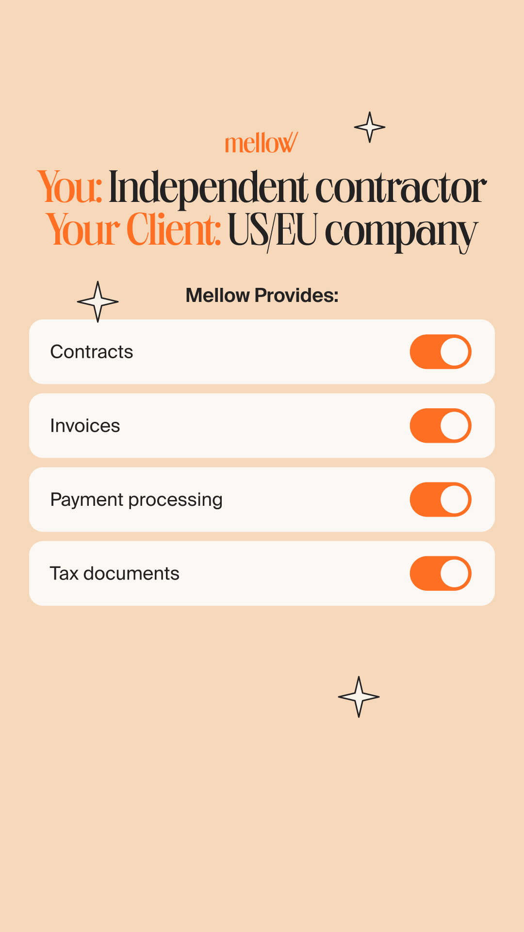 Mellow - New Work Made Easy Facebook ad
