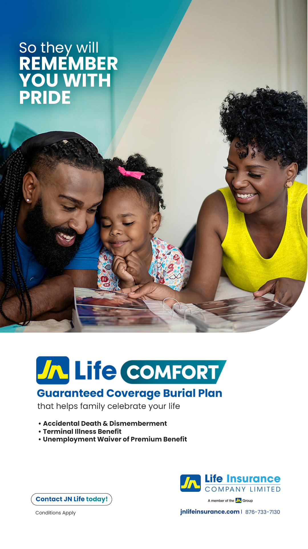 JN Life Insurance Facebook ad