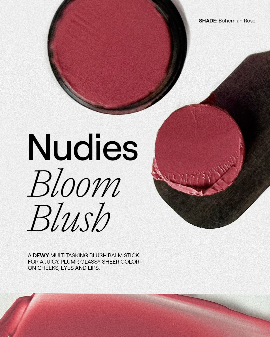 Nudestix Facebook ad: Makeup That Multi-Tasks