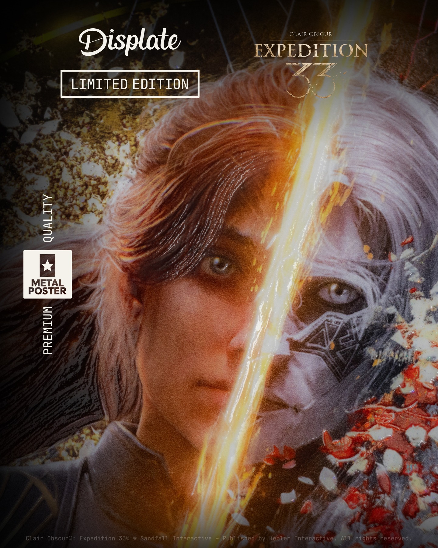 Displate Facebook ad
