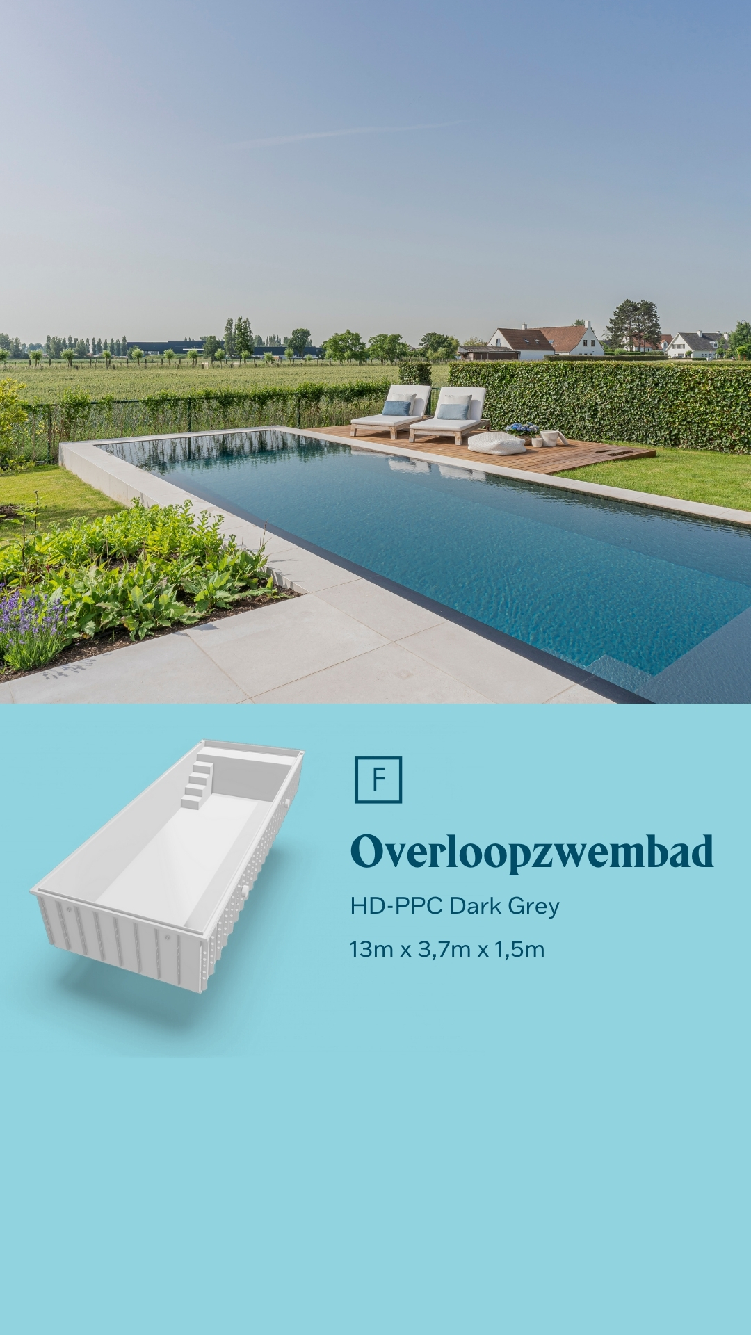 Fou D'eau zwembaden Facebook ad
