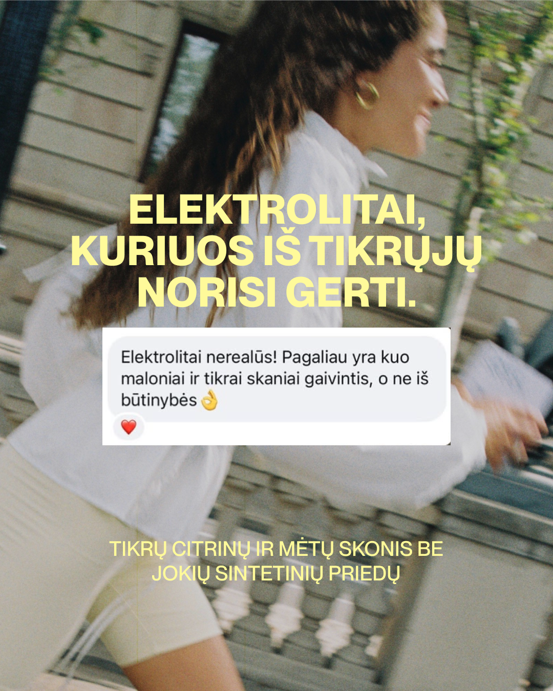 Daily Spoon Facebook ad: CITRINŲ IR MĖTŲ SKONIO