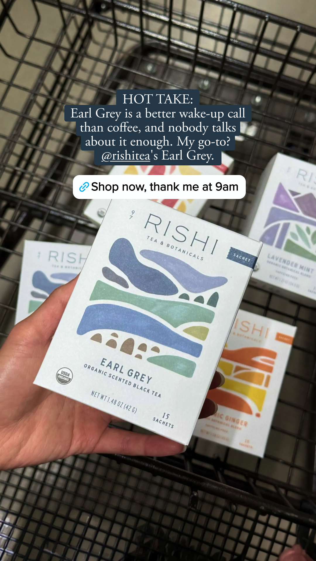 Rishi Tea Facebook ad