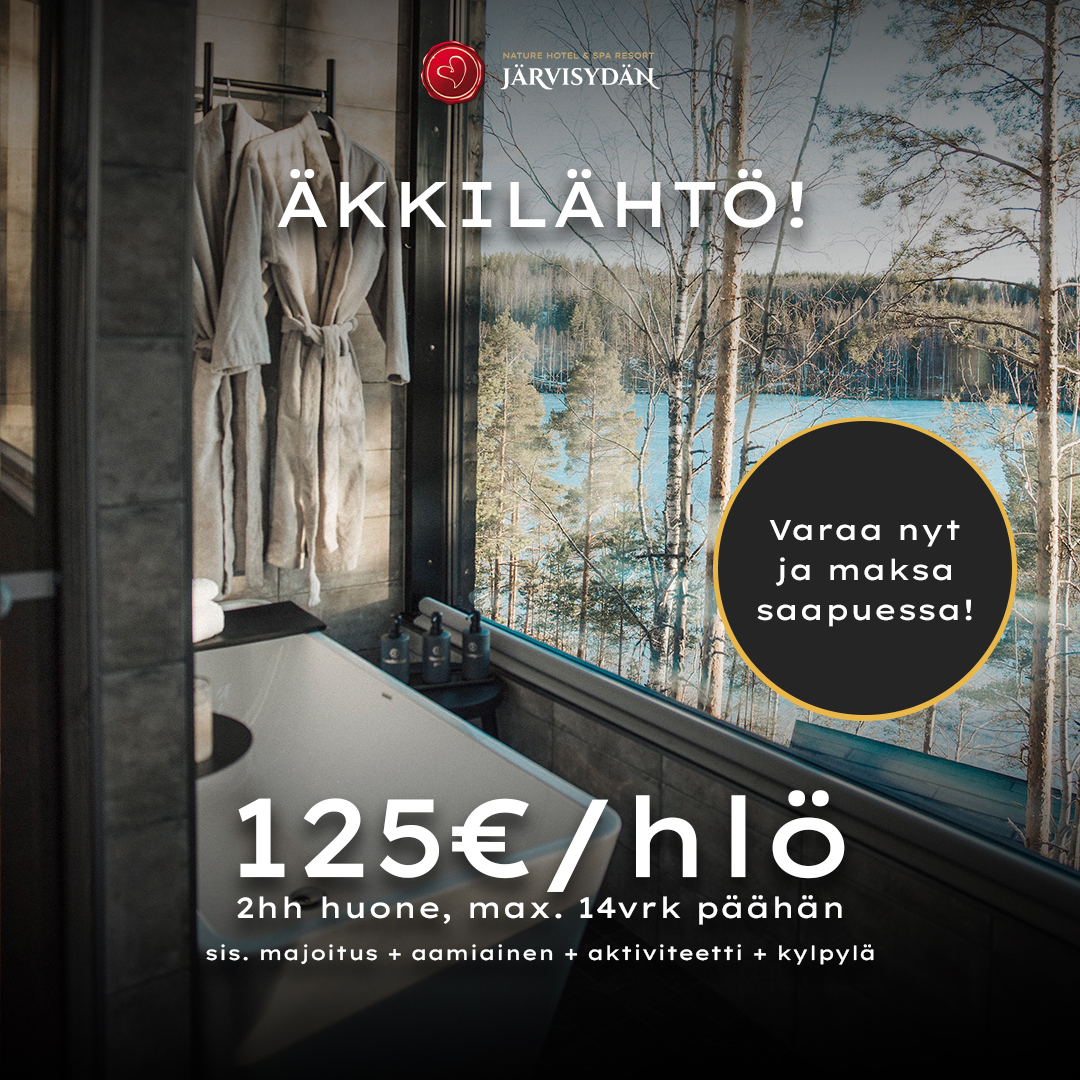 Hotel & Spa Resort Järvisydän - Fi Facebook ad