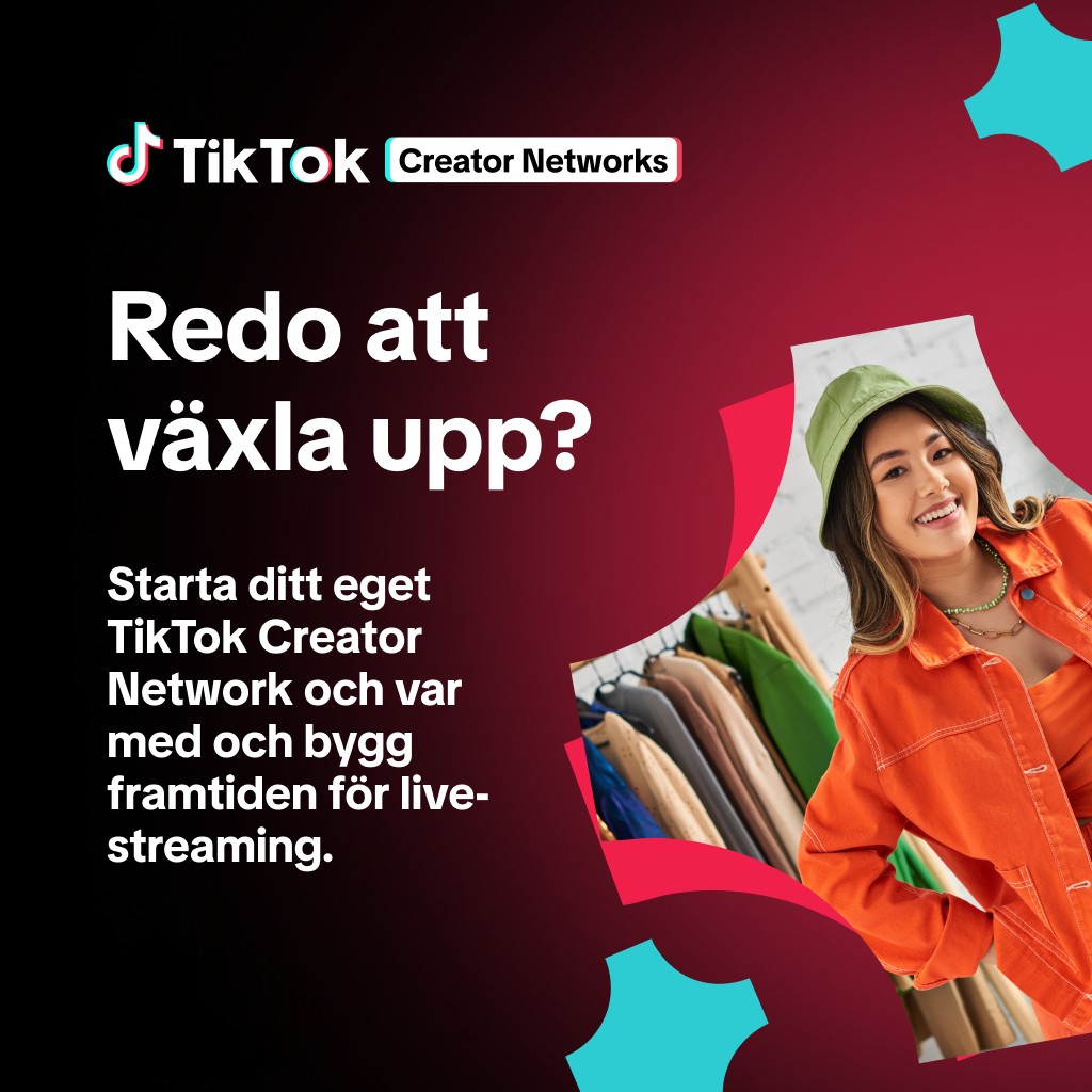 Live Network North EU Facebook ad: Anmäl dig till eventet här!