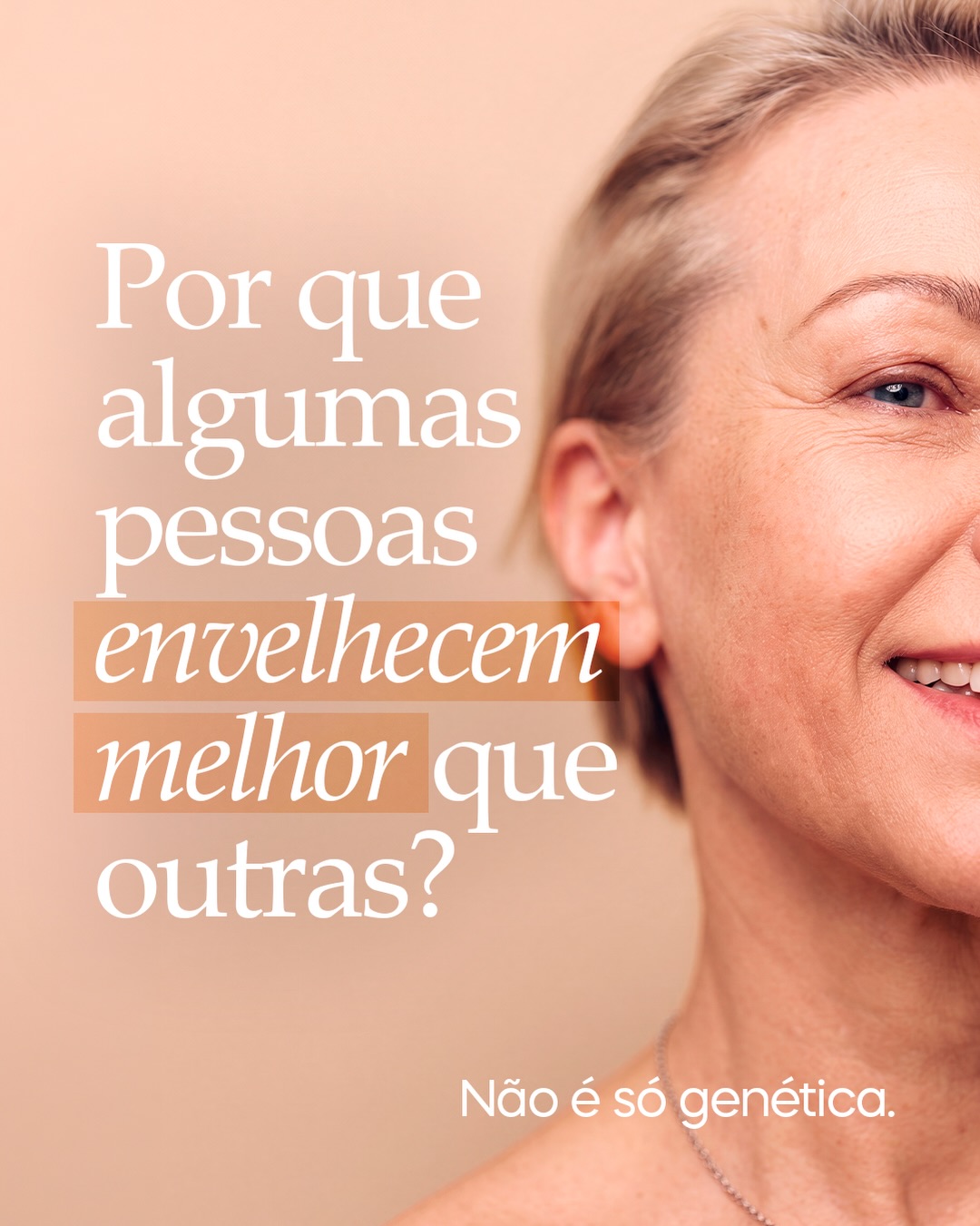 Pharmapele Facebook ad: Já percebeu que existem pessoas da mesma idade…