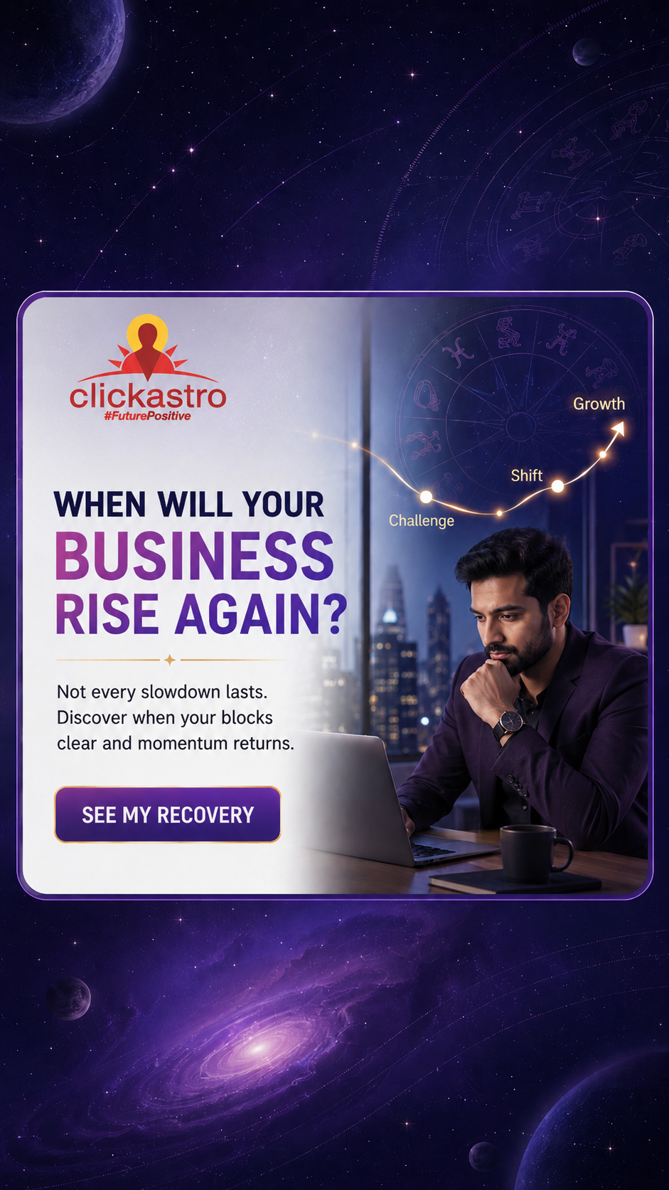 Clickastro Facebook ad