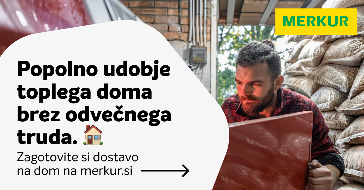 Merkur Facebook ad: Vse za toplo zimo na enem mestu