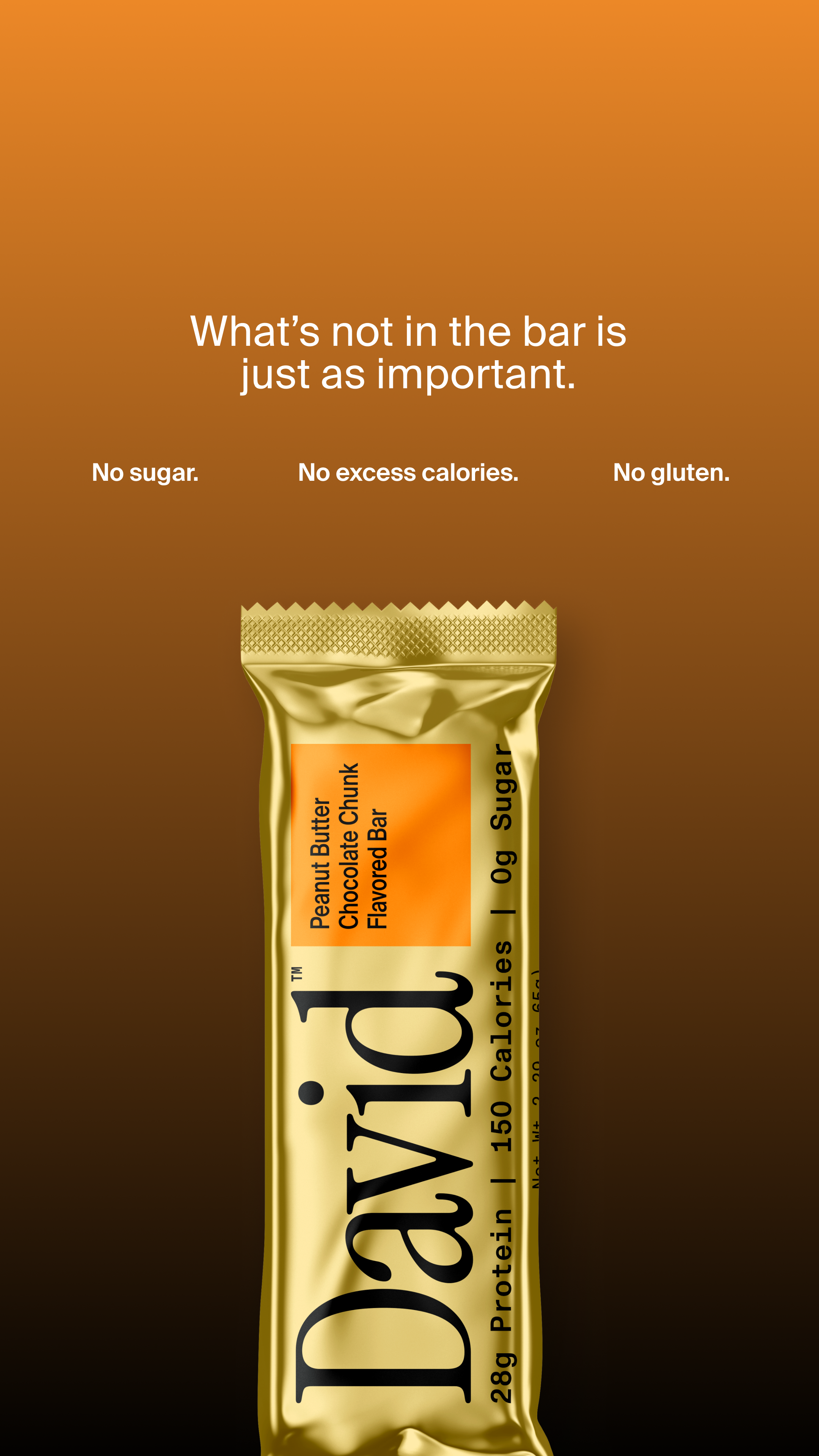 David Protein Facebook ad