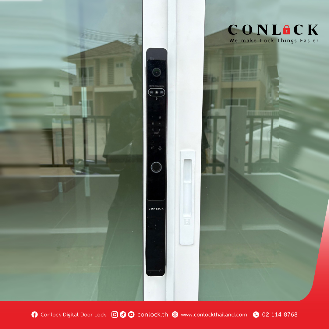 Conlock Digital Door Lock : คอนล็อค กลอนประตูดิจิตอล Facebook ad