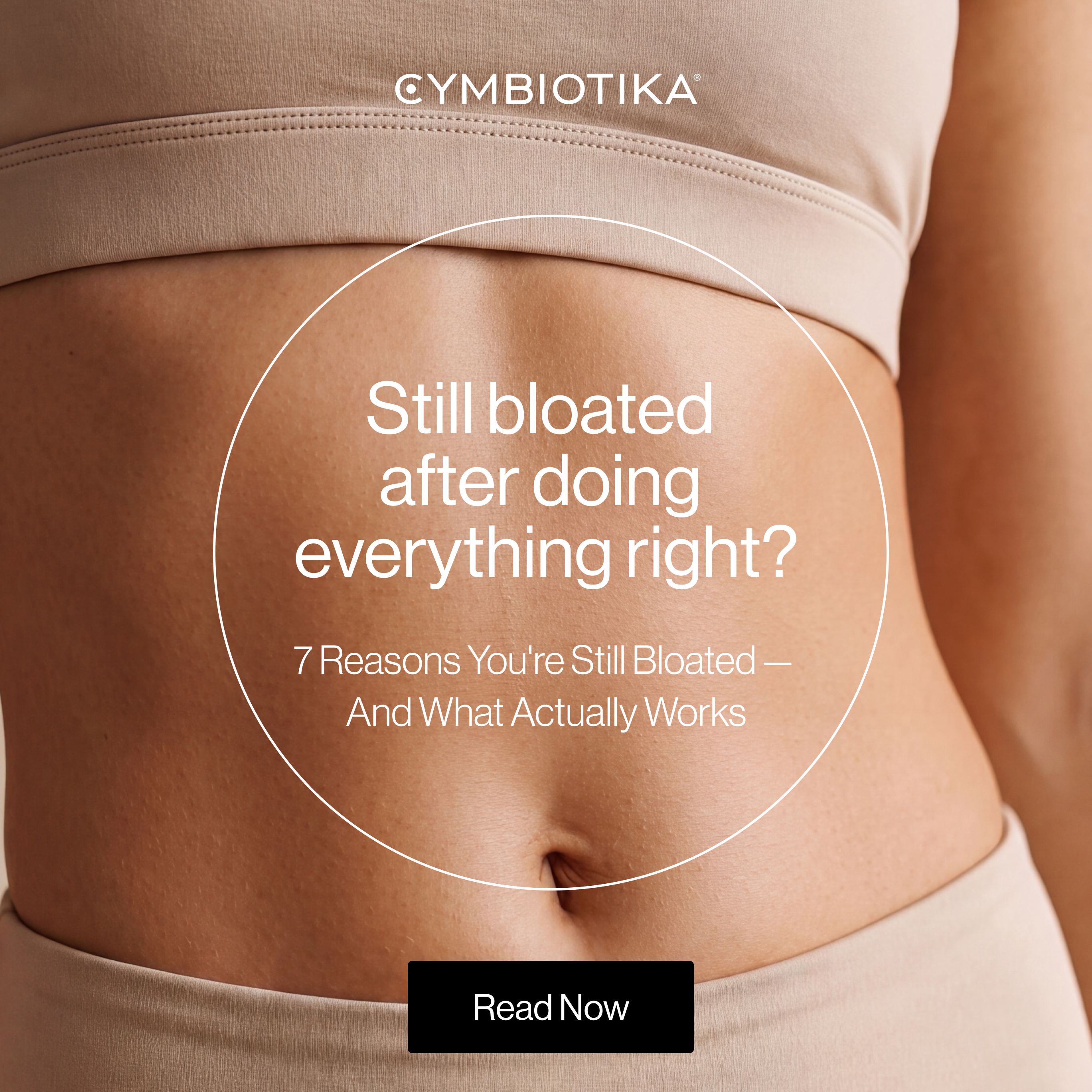 Cymbiotika Facebook ad: Support Your Gut Health