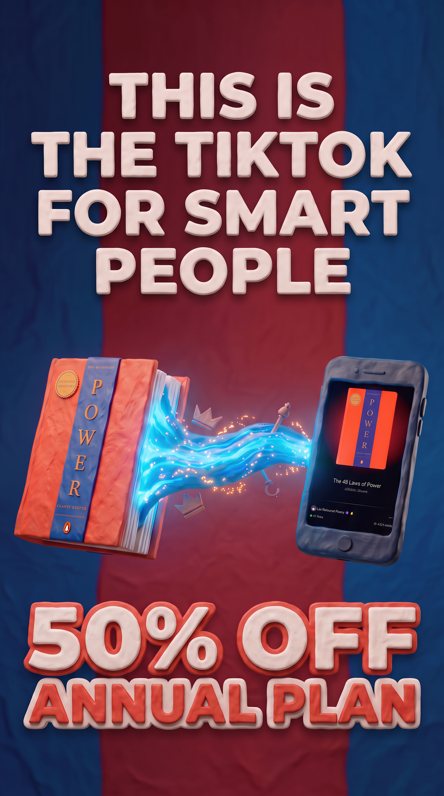 Deepstash Facebook ad
