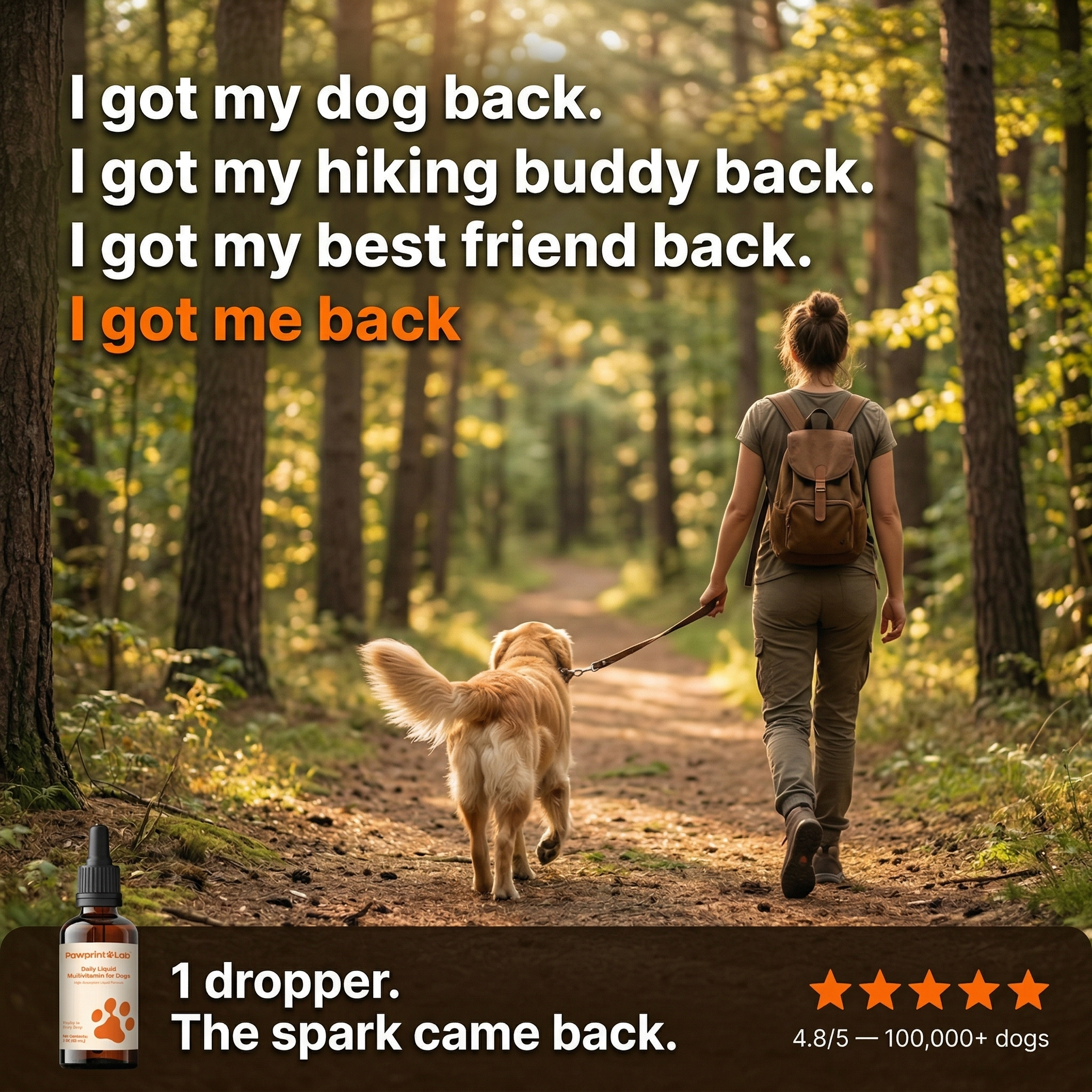 Vet-Approved Pet Products Facebook ad