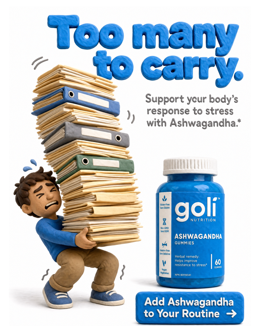 Goli Facebook ad: America's #1 Ashwagandha Brand