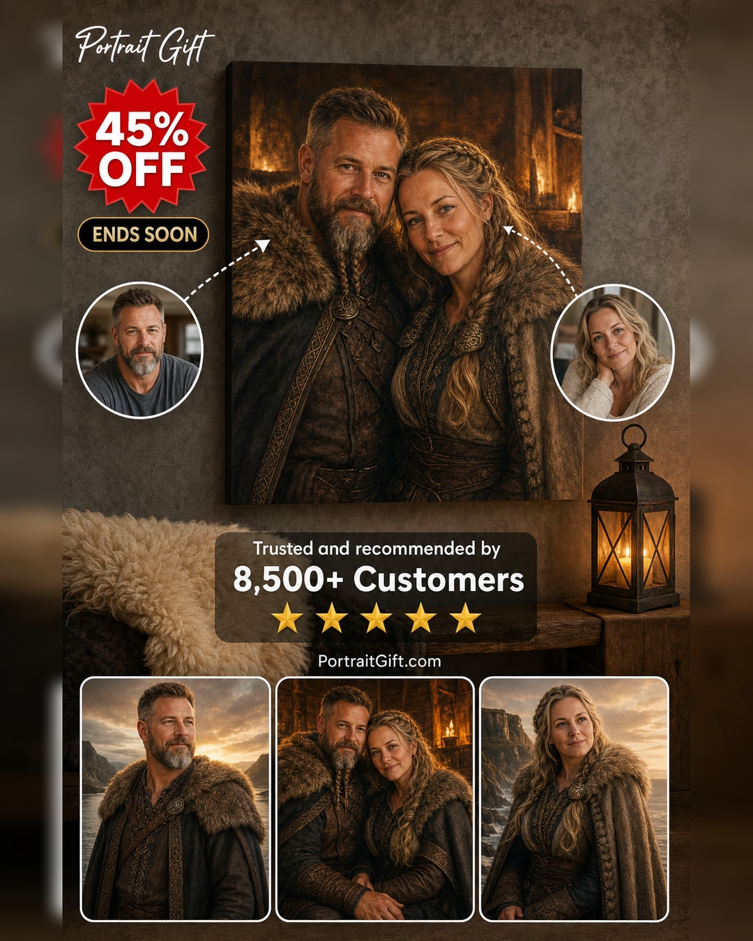 PortraitGift.Com Facebook ad