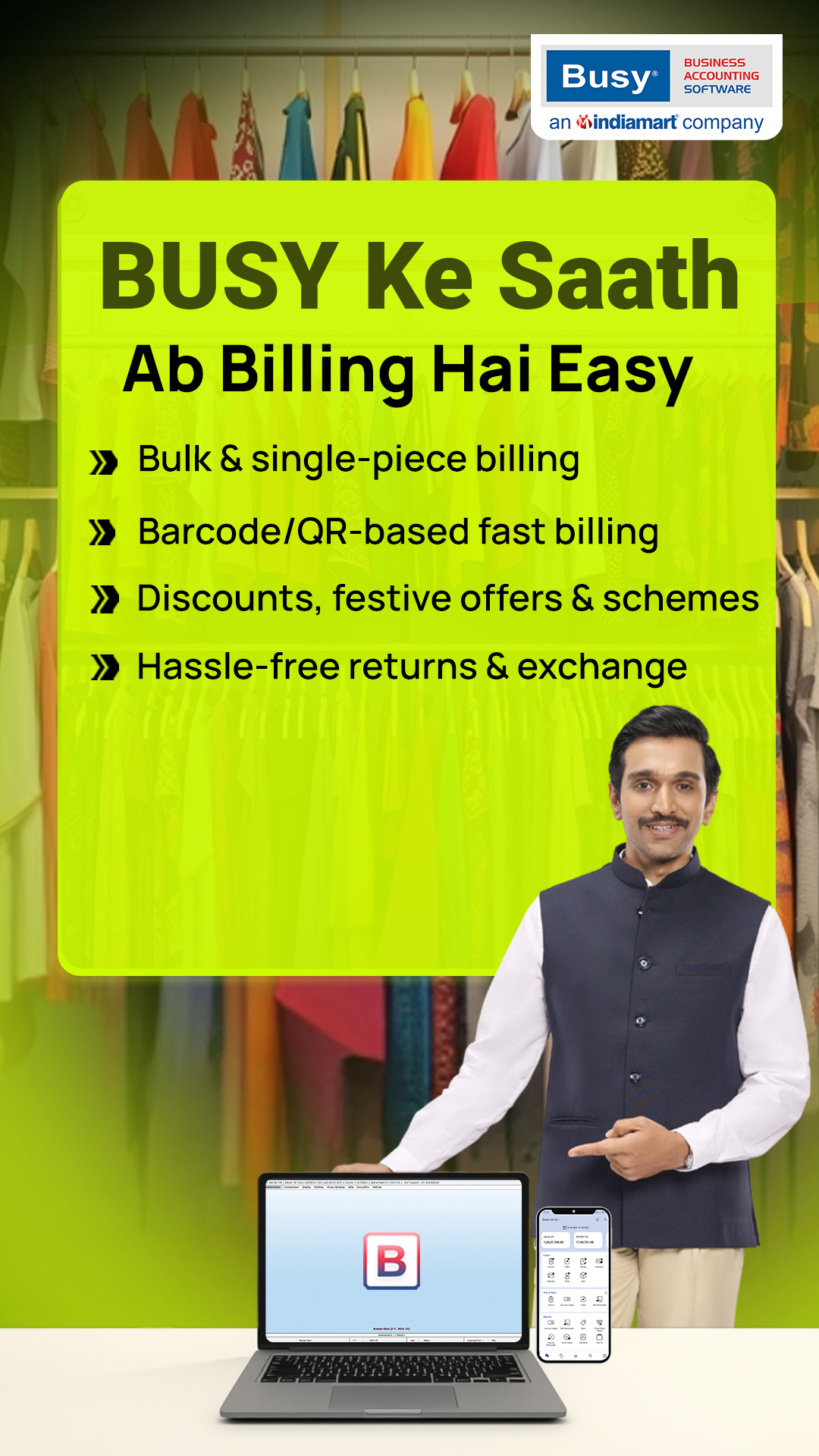 Busy Accounting Software Facebook ad