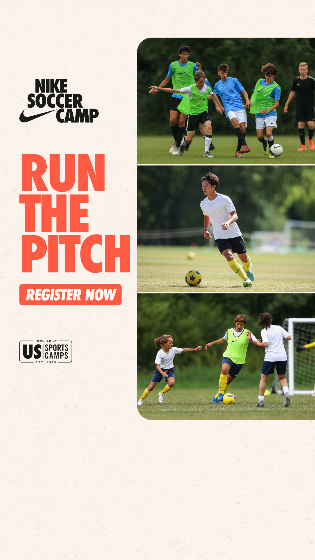 US Sports Camps - NIKE Sports Camps Facebook ad