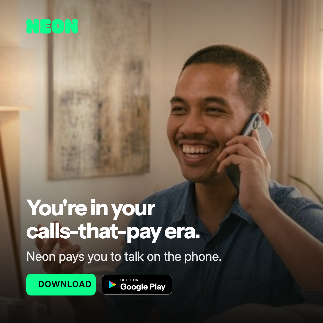 Neon Mobile Facebook ad