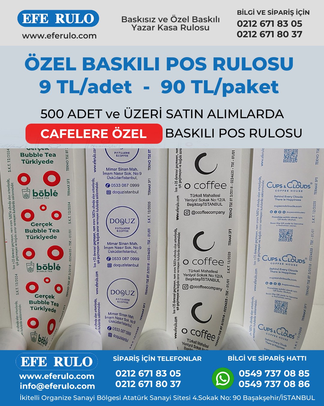 Efe Rulo ve Ambalaj Facebook ad: Bizimle sohbet et