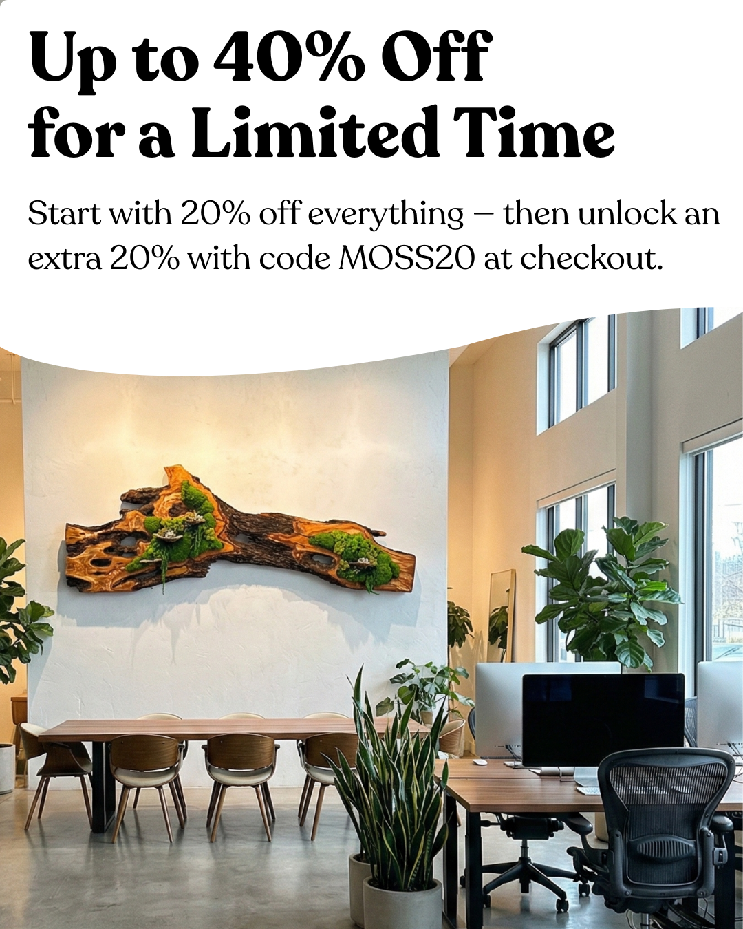 Mossdecors Facebook ad