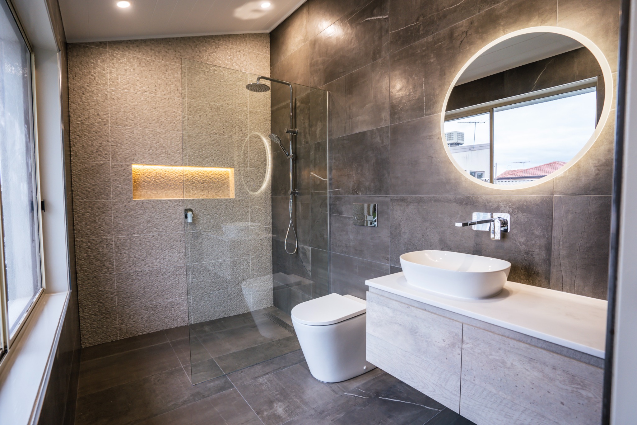 Luxury Bathrooms Facebook ad: Check out this stunning Bathroom Renovation in Patterson…