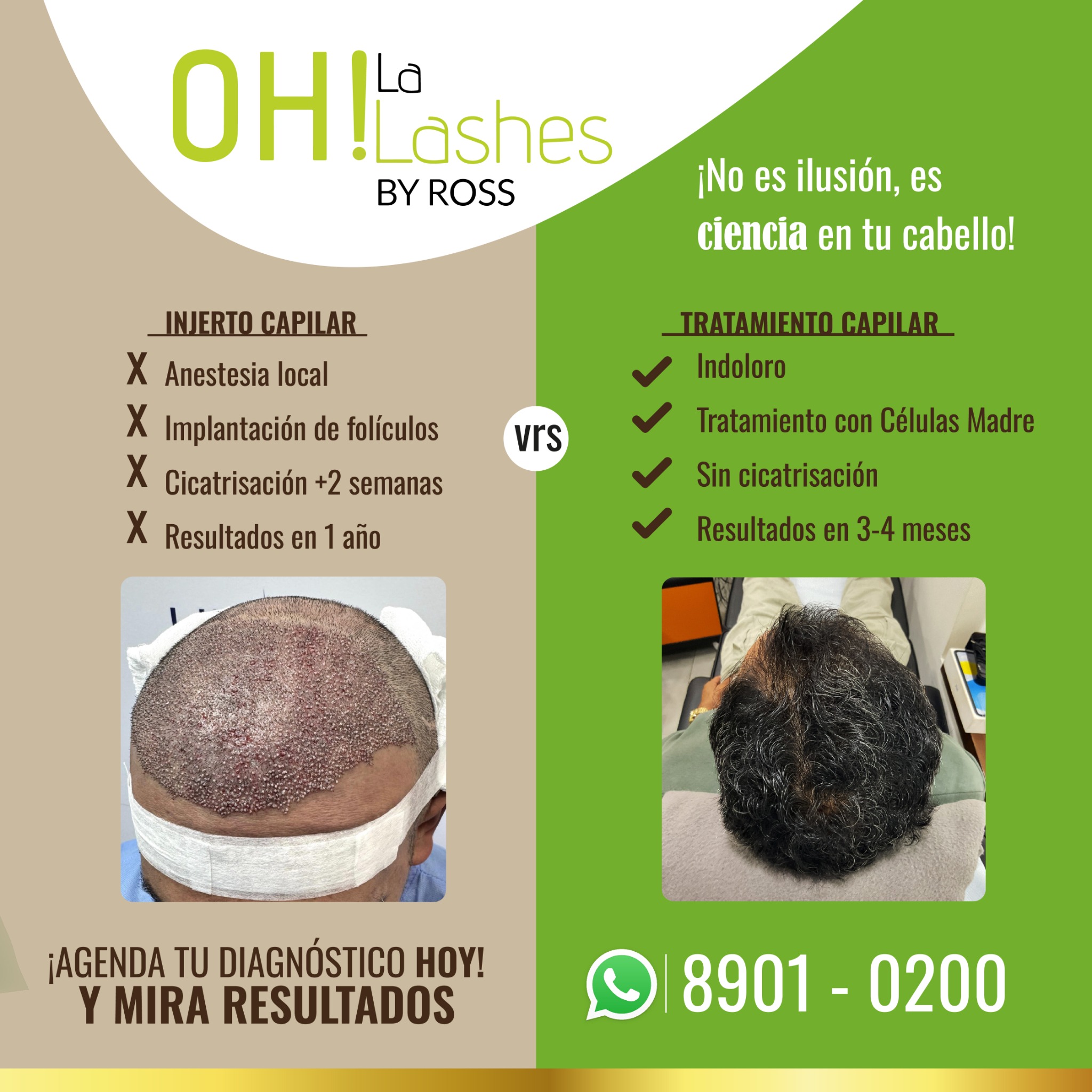 Oh La Lashes by Ross Facebook ad