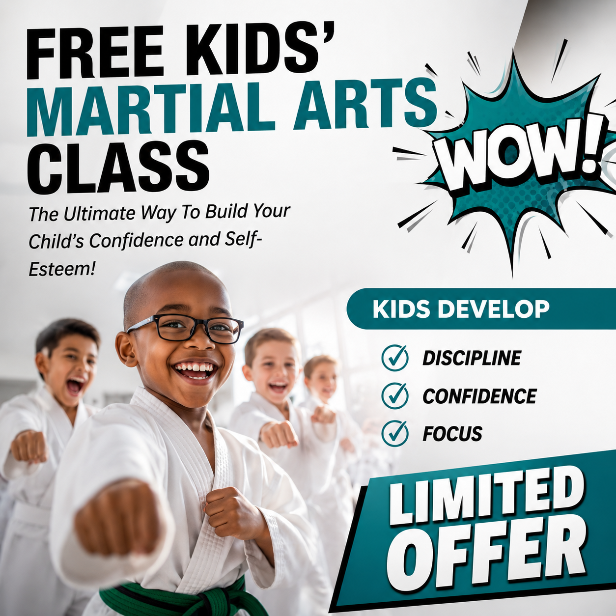 World Class Taekwondo- Hamburg Facebook ad